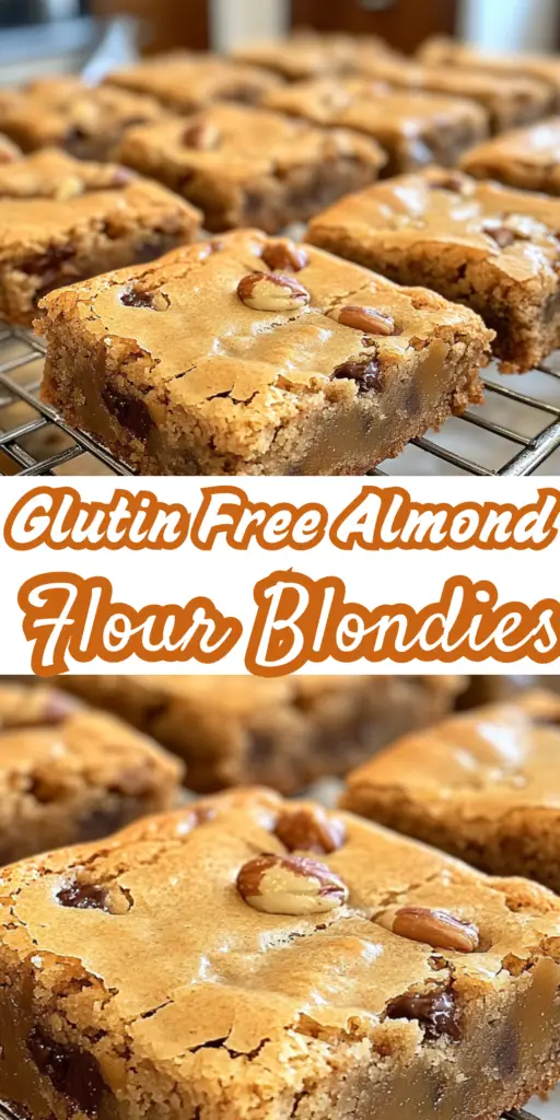 Gluten-Free Blondies: A Sweet and Chewy Delight 4 2 21