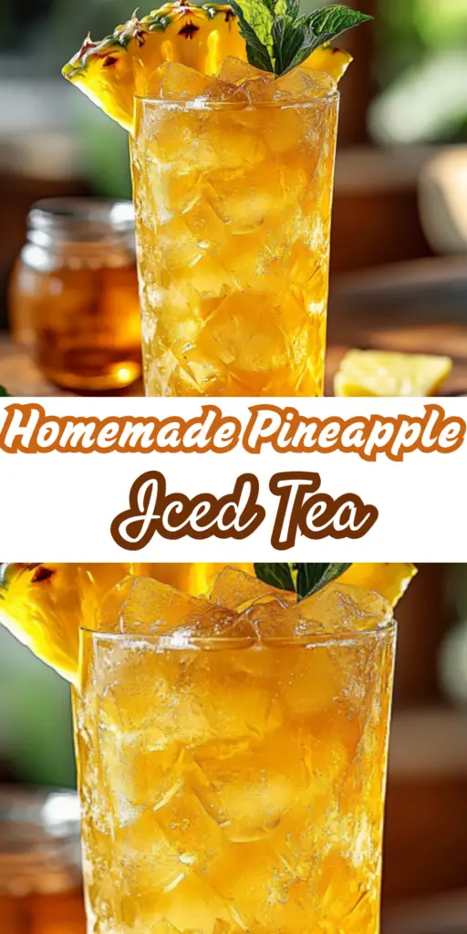 Homemade Pineapple Iced Tea 4 2 59