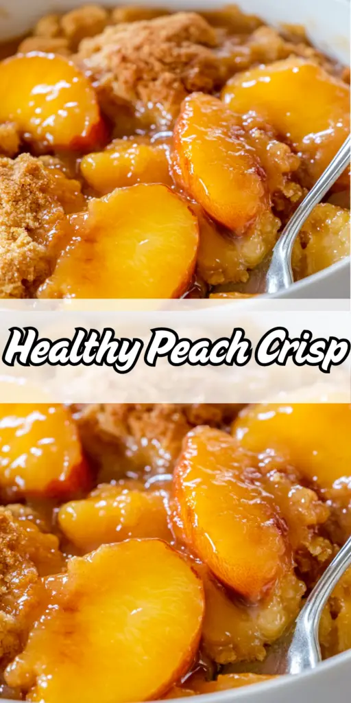 Healthy Air Fryer Peach Crisp for Guilt-Free Indulgence 4 20 12