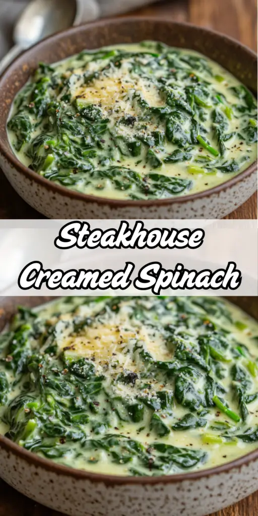 Delicious Steakhouse Creamed Spinach Recipe: Easy & Rich! 4 20 15
