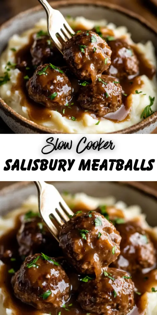 Slow Cooker Salisbury Meatballs 4 21 1