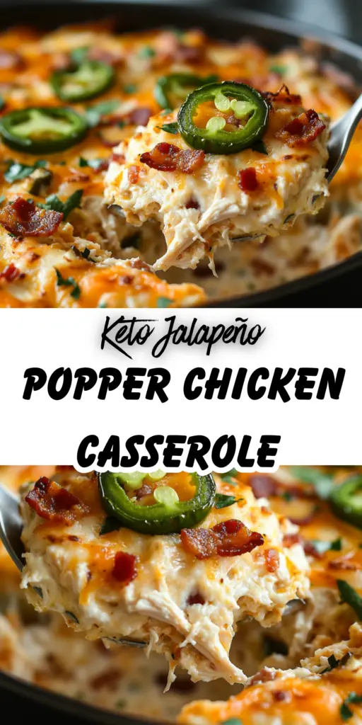 Keto Jalapeño Popper Chicken Casserole 4 21 3