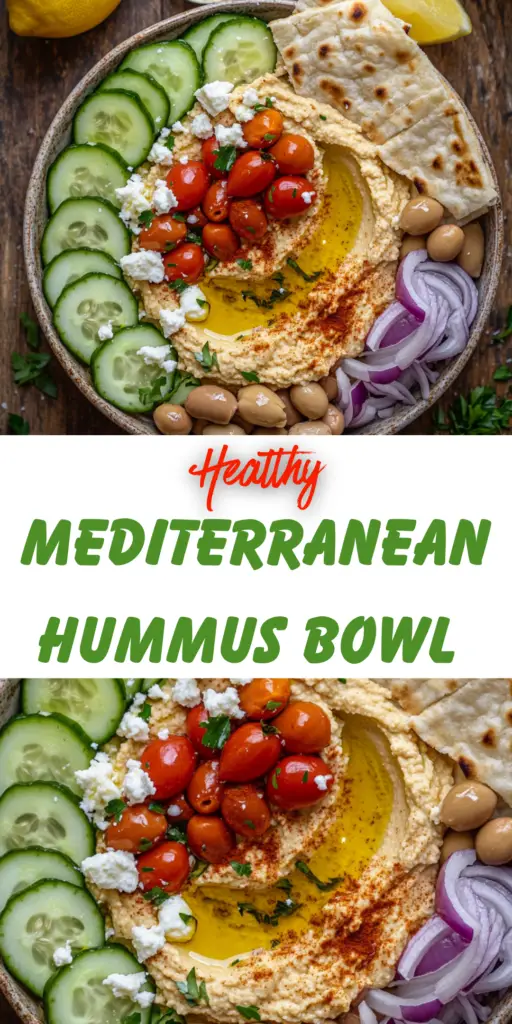 Healthy Mediterranean Hummus Bowl (30 Minutes) 4 21 5