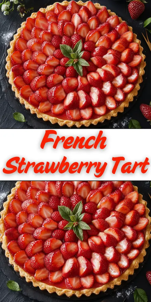 Strawberry Tart (French Strawberry Tart) 4 22 11