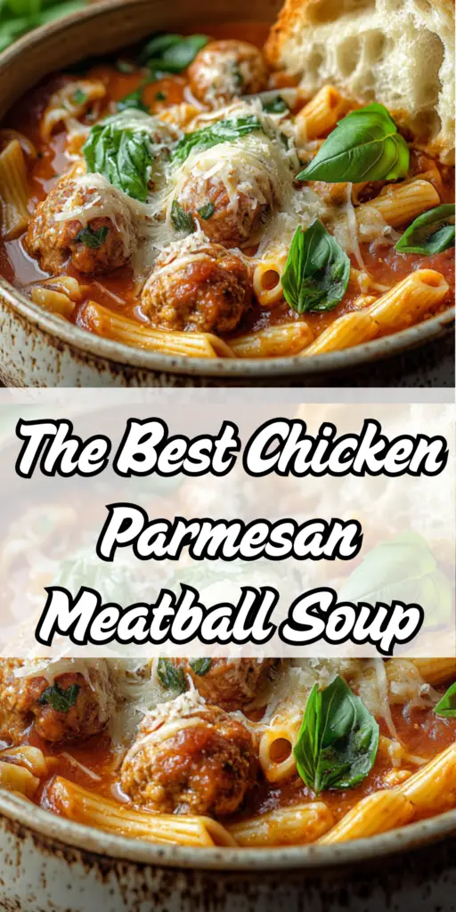 The Best Chicken Parmesan Meatball Soup 4 22 23