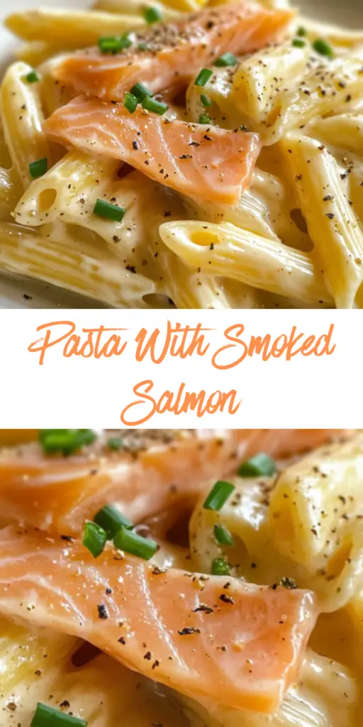 Pasta with Smoked Salmon 4 23 19