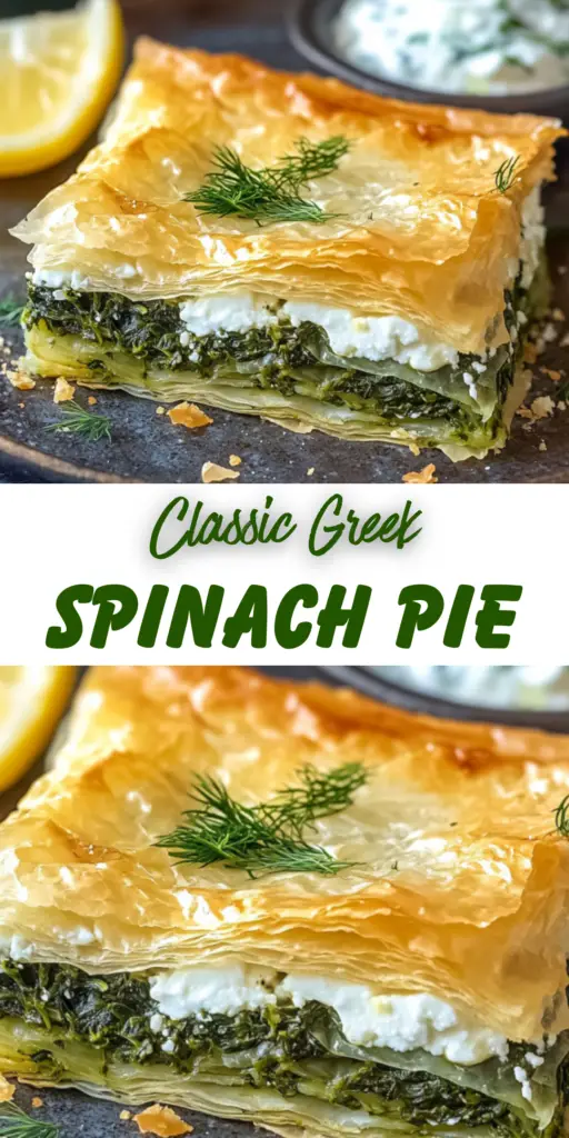 Classic Greek Spinach Pie (Spanakopita) 4 23 28