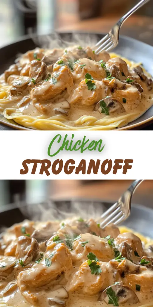 Chicken Stroganoff – Creamy, Cozy, and So Easy! 4 23 38