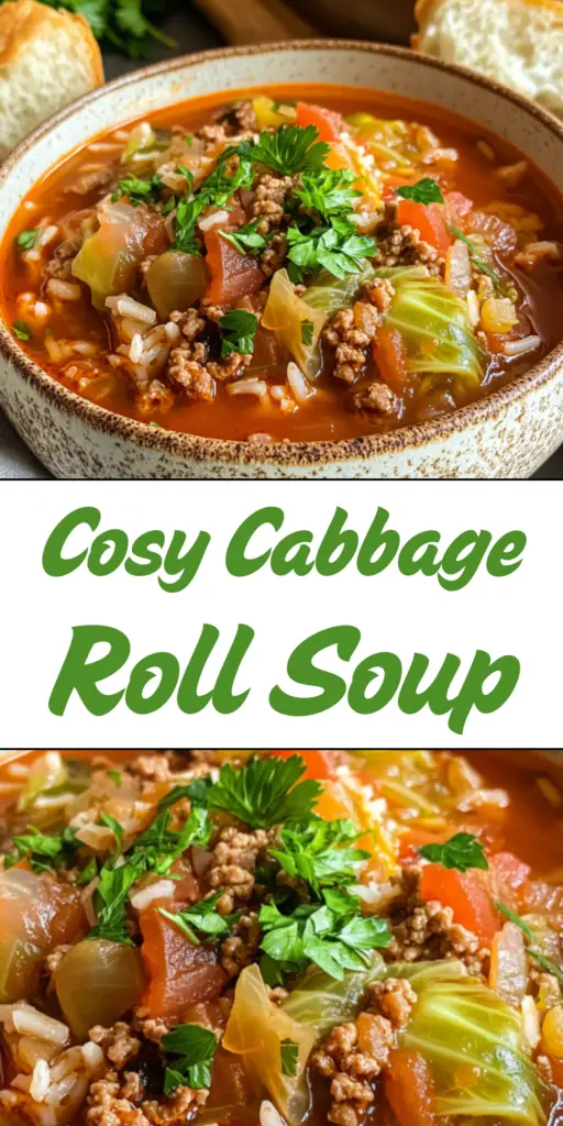 Cabbage Roll Soup Recipe 4 24 23