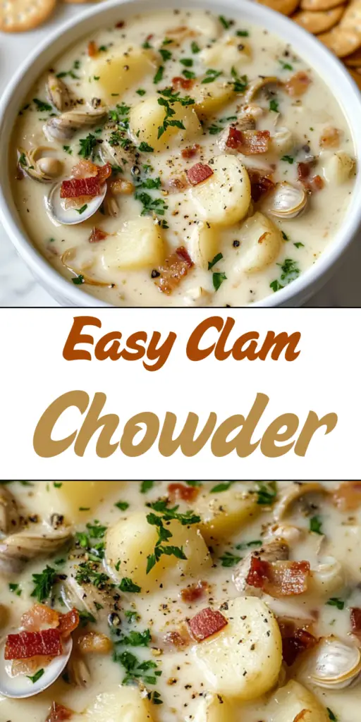 Easy Clam Chowder Recipe 4 24 31