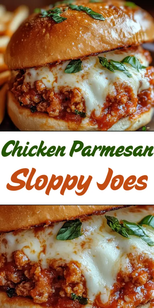 Chicken Parmesan Sloppy Joes 4 24 38