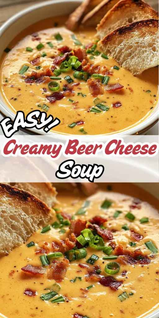 Creamy Beer Cheese Soup Recipe – Comforting & Delicious! 4 3 15