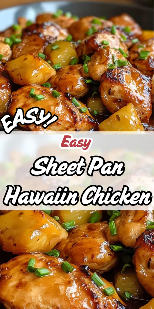 Sheet Pan Hawaiian Chicken 4 3 23