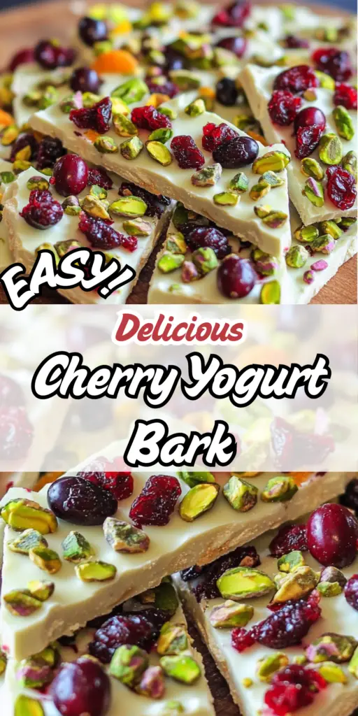 Cherry Yogurt Bark 4 3 31