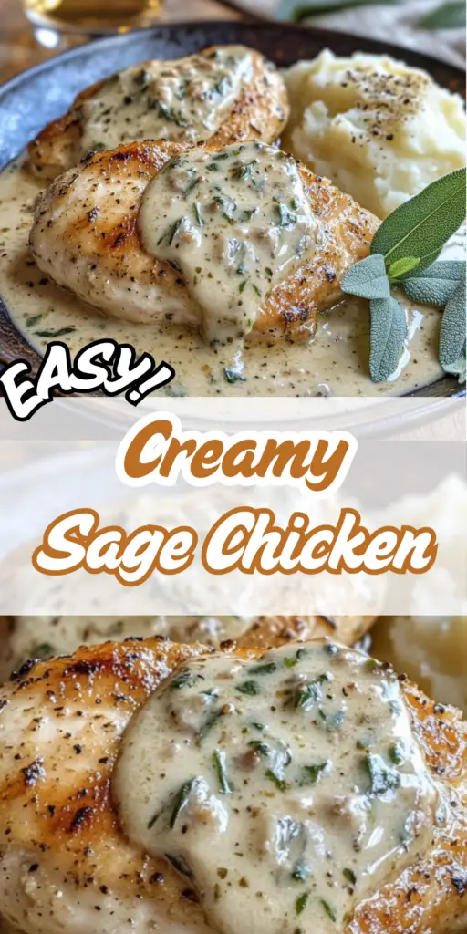 Creamy Sage Chicken Recipe 4 3 48