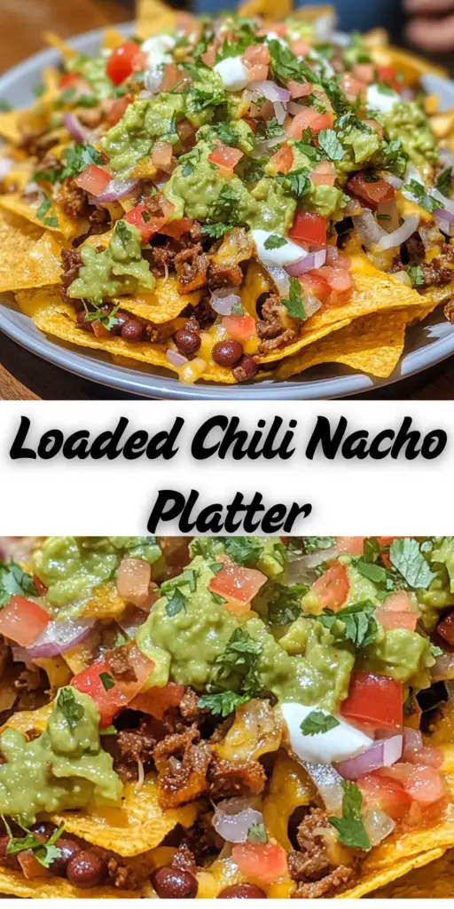Loaded Chili Nachos – Perfectly Spicy & Cheesy for Any Occasion! 4 4 21