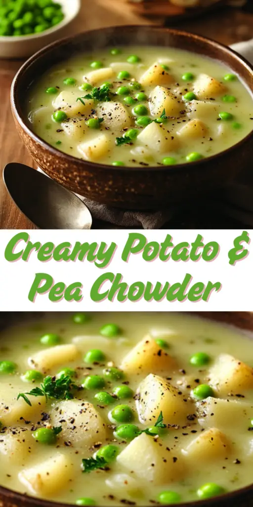 Cozy Up with This Creamy Potato and Pea Chowder 4 4 37