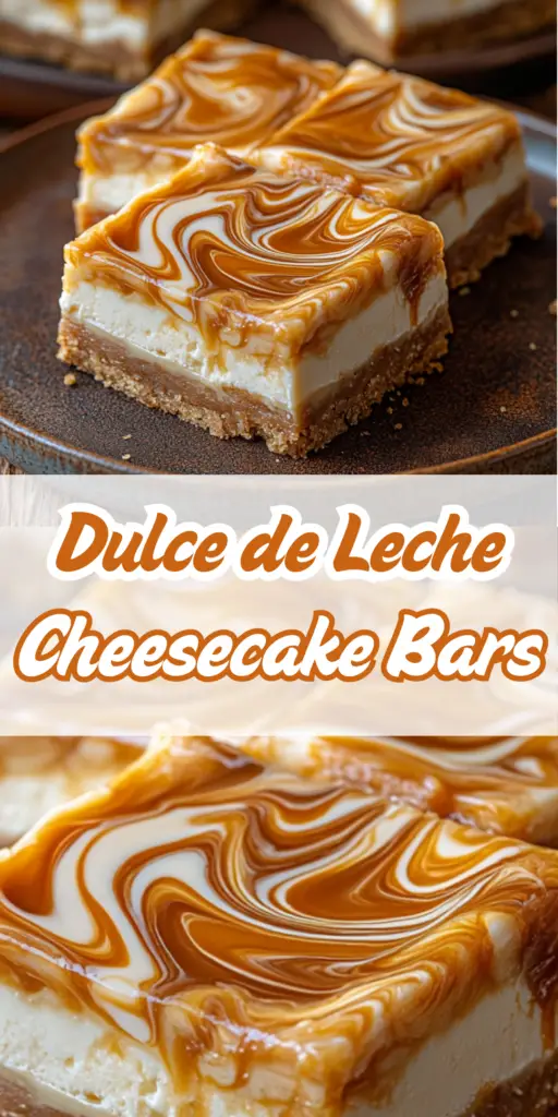 Dulce de Leche Cheesecake Bars 4 4 57
