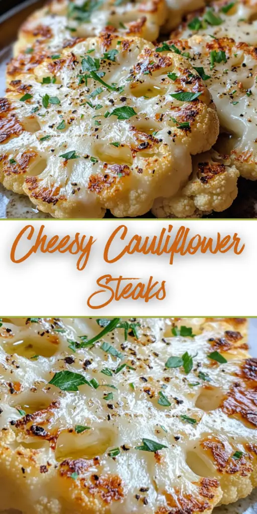 Cheesy Cauliflower Steaks – Easy, Delicious & Healthy 4 5 13