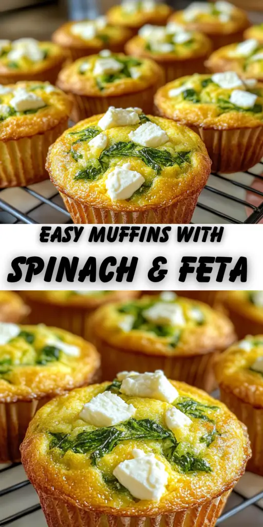 Quick & Healthy Egg Muffins with Spinach and Feta 4 7 12