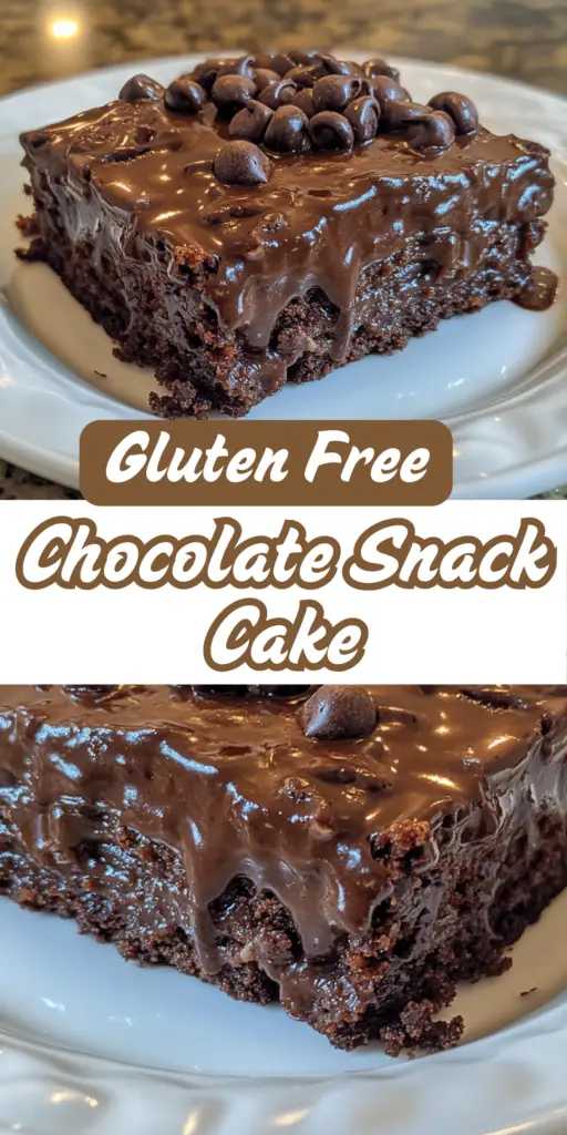 Gluten-Free Chocolate Snack Cake 4 8 20