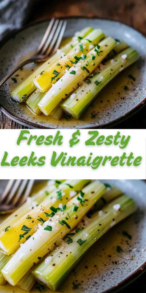 Leeks Vinaigrette: A Simple & Elegant French Recipe 4 8 34