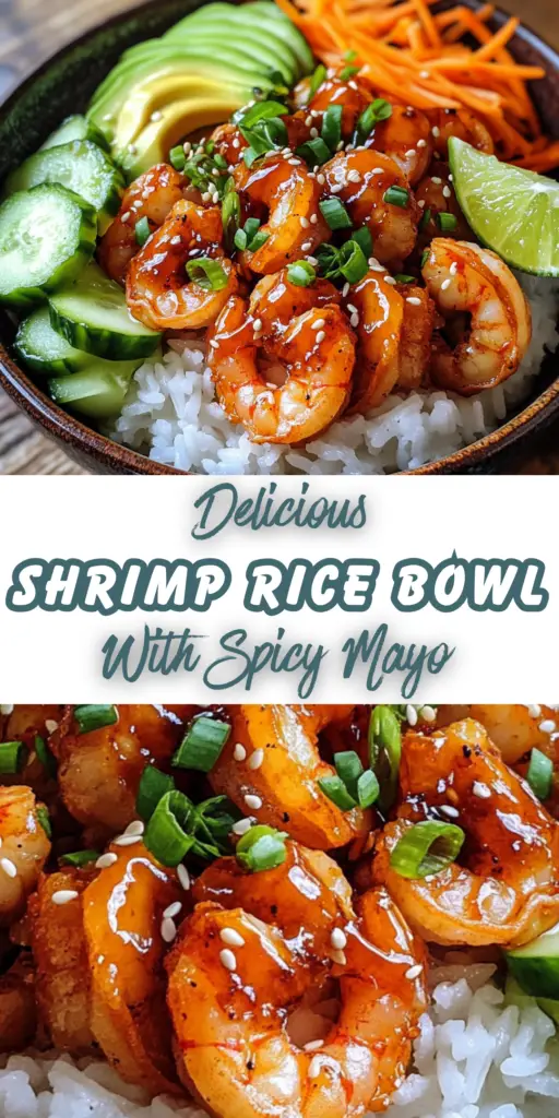 Delicious Shrimp Rice Bowls with Spicy Mayo 4 9 10 1