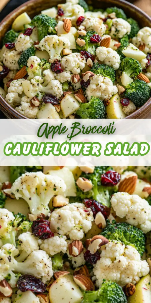 Apple Broccoli Cauliflower Salad 4 9 25