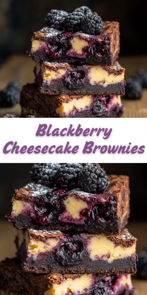 Blackberry Cheesecake Brownies 4 9 56