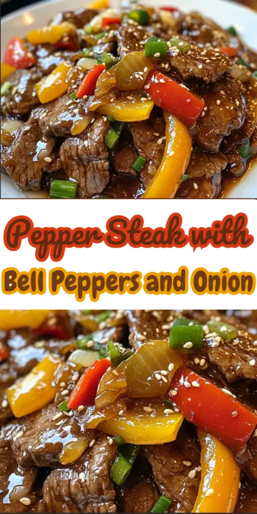Pepper Steak with Bell Peppers and Onion 4 Copy of Pinterest template 1 45 1