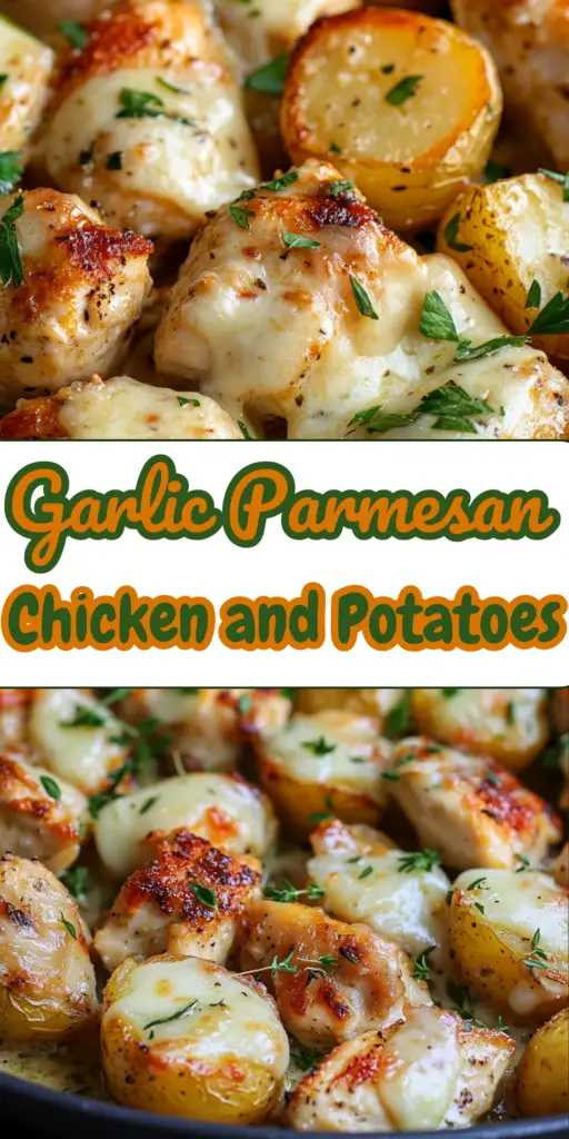 Garlic Parmesan Chicken and Potatoes (One-Pan Dinner) 4 Copy of Pinterest template 1 56