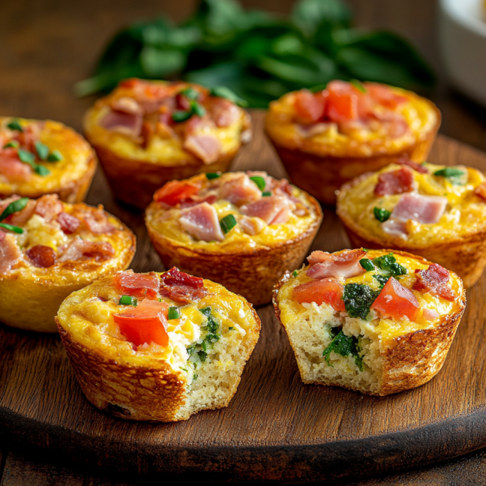 Breakfast Egg Muffins (3 Different Flavors!) 3 inesboulila A batch of freshly baked breakfast egg muffins gold 3d0eb21e eeb0 458c b95a 78574e89fbc7