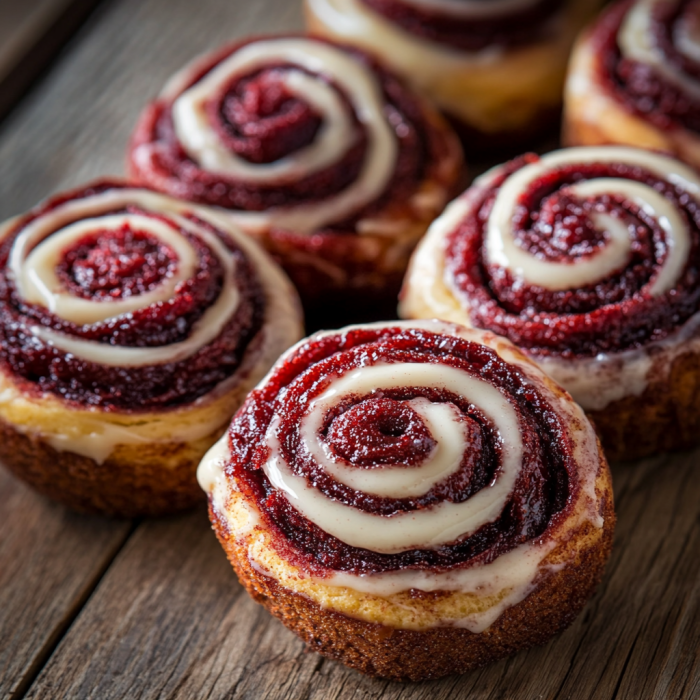 Red Velvet Cinnamon Rolls 3 inesboulila A batch of red velvet cinnamon rolls freshly baked 8d0eafe4 fa06 41c6 b0bd 6b0f057ec3fd
