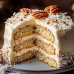 Ultimate Italian Cream Cake Recipe: Moist, Rich & Irresistible! 5 inesboulila A beautifully frosted Italian Cream Cake with three 3076289e 4e98 48c8 8250 6f941201495e