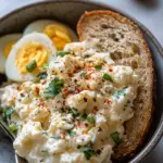 Simple Cottage Cheese Egg Salad 5 inesboulila A bowl of simple cottage cheese egg salad featuring fe3b6929 3871 4115 9d11 43f6039777cd