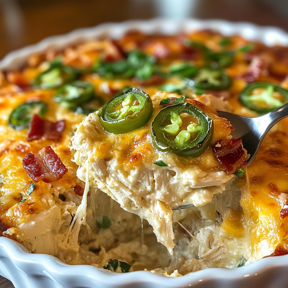 Keto Jalapeño Popper Chicken Casserole 3 inesboulila A bubbling golden brown keto jalapeno popper chicke 3fb78d48 5c93 4b6c 95d8 40d06bc2fd14