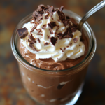 Vegan Chocolate Mousse 5 inesboulila A glass jar filled with silky rich vegan chocolate f142e58e 3967 4c4b 93f9 94b15c973a8d