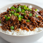 Korean Beef Bowl - Beef Recipe 5 inesboulila A hearty Korean Beef Bowl featuring savory carameli 45fd2022 effa 4878 8ddb 5b2365d216e7