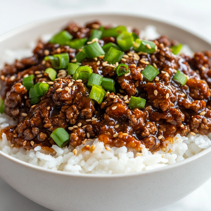 Korean Beef Bowl - Beef Recipe 3 inesboulila A hearty Korean Beef Bowl featuring savory carameli 45fd2022 effa 4878 8ddb 5b2365d216e7