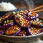 Chinese Eggplant Szechuan-Style 5 inesboulila A plate of Chinese Eggplant Szechuan Style featurin e8ff0b24 6b76 4efc bb7c 51d18cb1d7d8