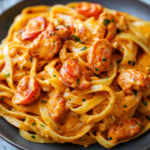 Spicy Cajun Crawfish Fettuccine: A Bold Louisiana Comfort Dish 5 inesboulila A plate of Spicy Cajun Crawfish Fettuccine featurin af3ec6b2 fe43 411e bbc6 89b37267911e