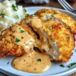 Easy Crispy Cheddar Chicken 5 inesboulila A plate of crispy cheddar chicken golden brown with 1e580e92 6752 4287 85ba 790361162359