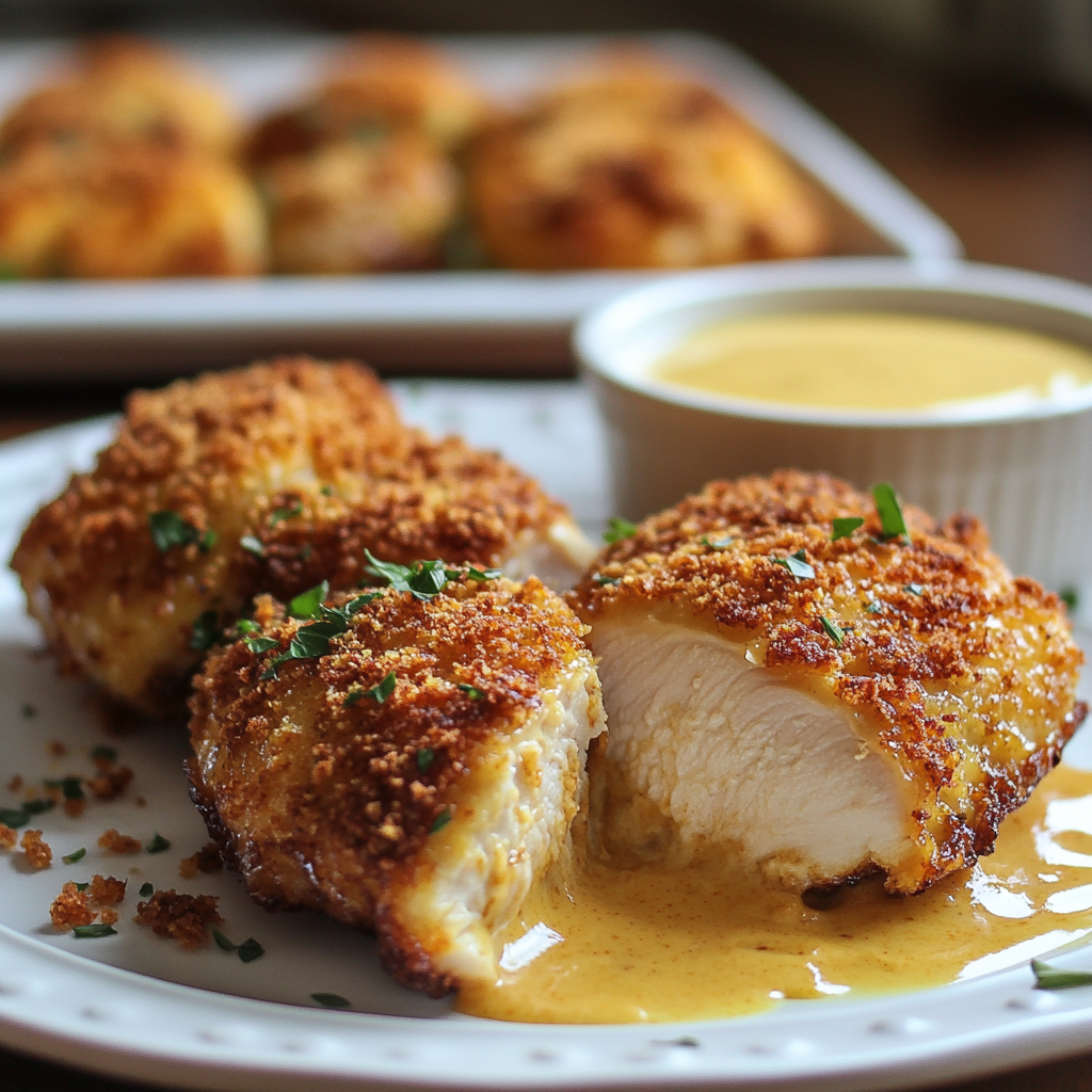 Easy Crispy Butter Chicken – Oven-Baked & Irresistible 3 inesboulila A plate of golden crispy oven baked butter chicken 316227f0 ad9e 4e85 9a24 7f2c8a0998f2