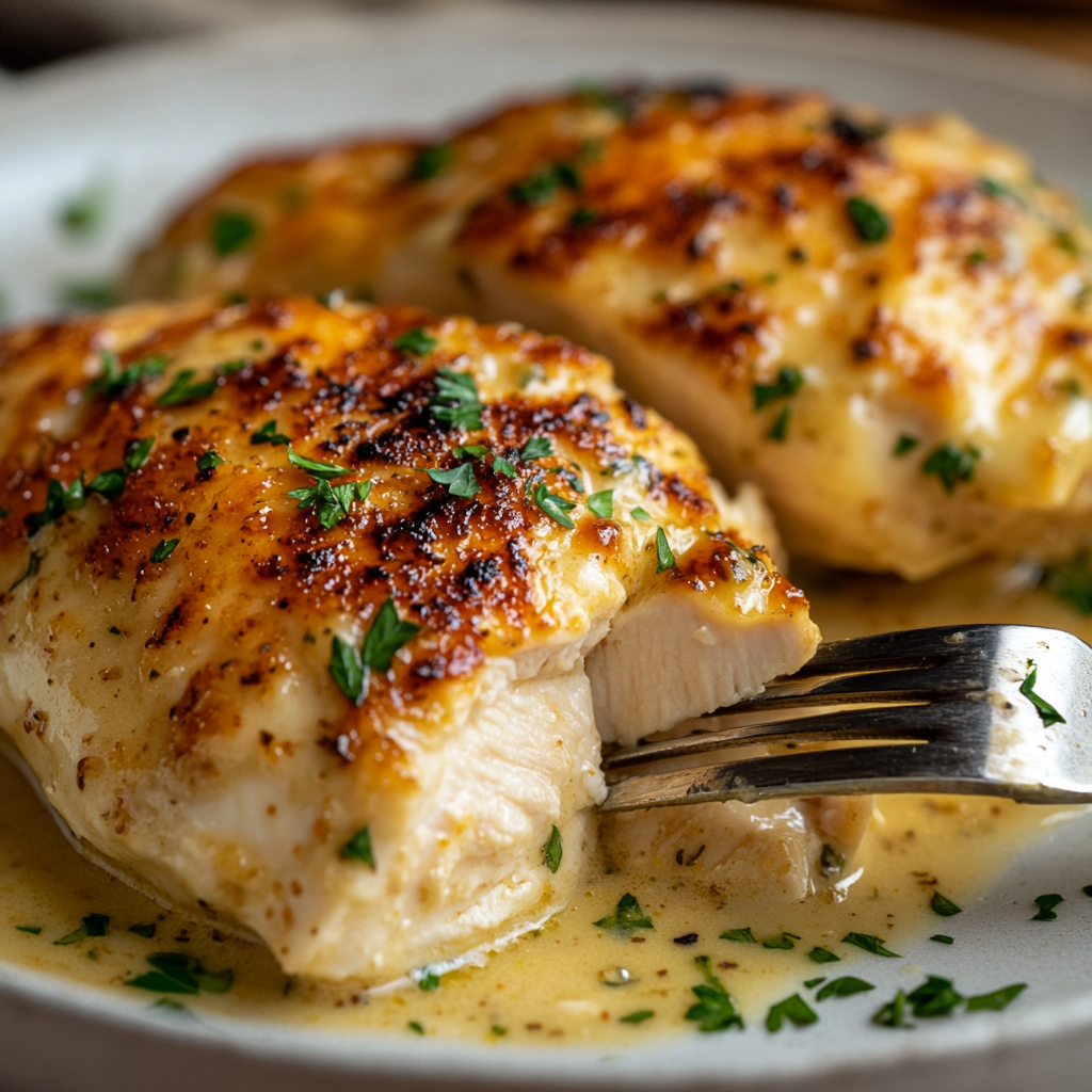Melt In Your Mouth Chicken Breast 3 inesboulila A plate of melt in your mouth chicken breast coated 7e93c668 8de0 41eb a43f e8753edacc3e