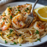 Easy Shrimp Scampi Pasta Recipe - Quick & Delicious! 3 inesboulila A plate of shrimp scampi pasta featuring tender gol 5d7029c7 0b12 4802 9715 cfbbba427632