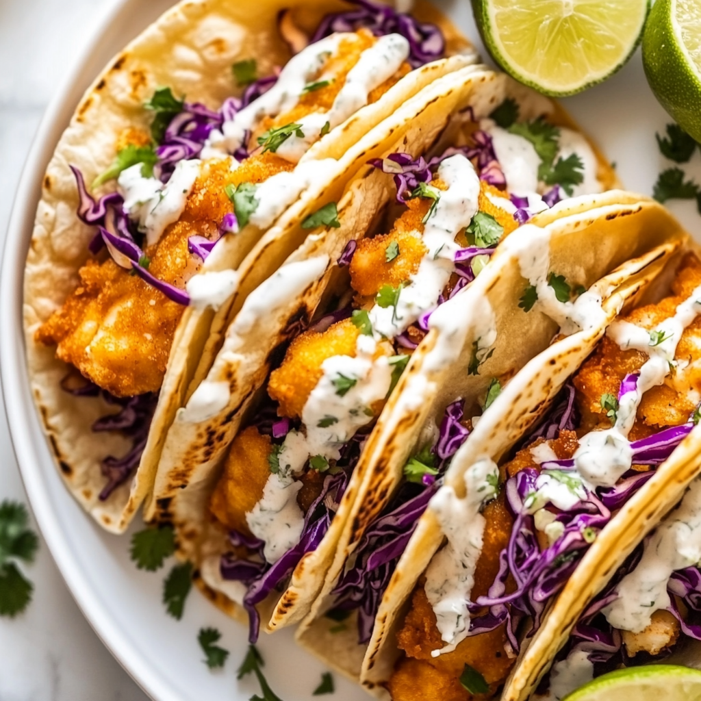 Delicious Easy Baja Fish Tacos Recipe to Try Tonight! 2 inesboulila A plate of vibrant Baja fish tacos featuring crispy 207a01e8 30b3 41bc 90a6 2954a753ca49