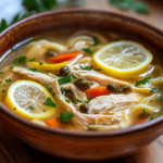 Best Ever Lemon Chicken Piccata Soup 5 inesboulila A steaming bowl of Lemon Chicken Piccata Soup featu 59e1d067 972b 4197 ab19 89d182c15977