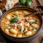 Marry Me Chicken Gnocchi Soup 5 inesboulila A steaming bowl of Marry Me Chicken Gnocchi Soup fe 7b095537 86dc 43fc aa72 84ecec9843c6