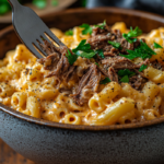 Ultimate Shredded Beef Mac & Cheese Recipe: Comfort Food 5 inesboulila A steaming bowl of ultimate shredded beef mac chee 0f1fac56 8c34 412d 919c 390259030c41