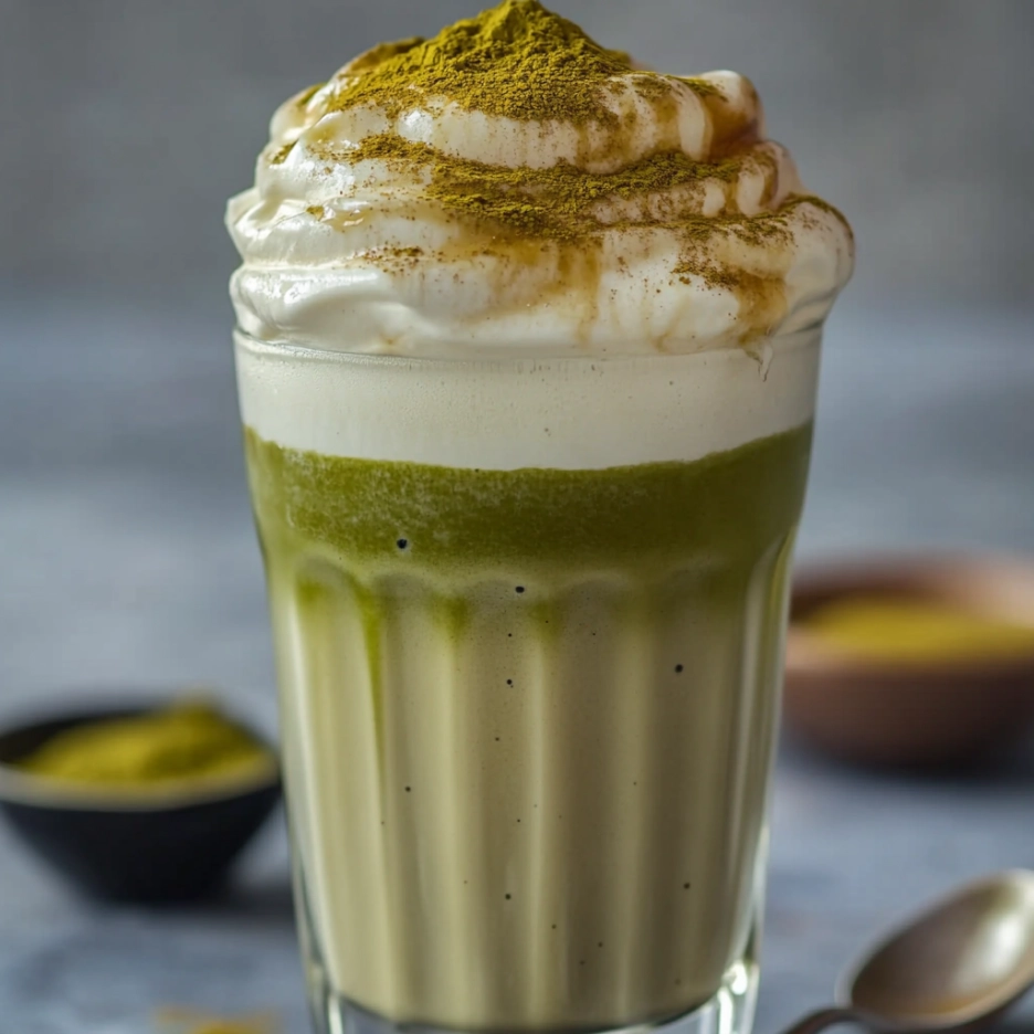 Whip Up a Delightful Paleo Keto Dalgona Matcha Latte Today! 3 inesboulila A tall glass of Paleo Keto Dalgona Matcha Latte fea b82a74a0 1ace 4970 ad9f ffe19ba9aafd
